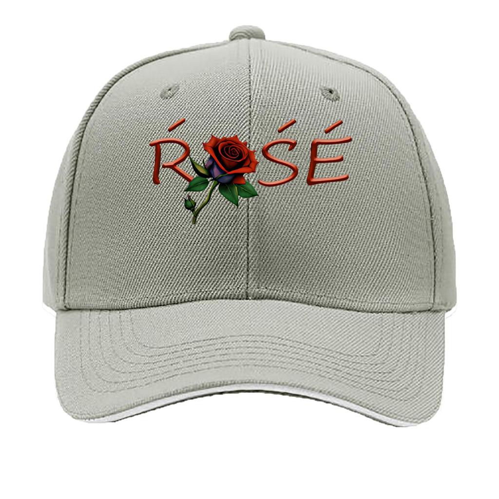 Artistic Red Blue Rose Home Decor Hip Hop hat Fashion Outdoor Sports Sandwich Baseball Cap