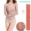 Ultra-Thin Skin-Tone Mesh Dance Bodysuit - Invisible Performance Base Layer