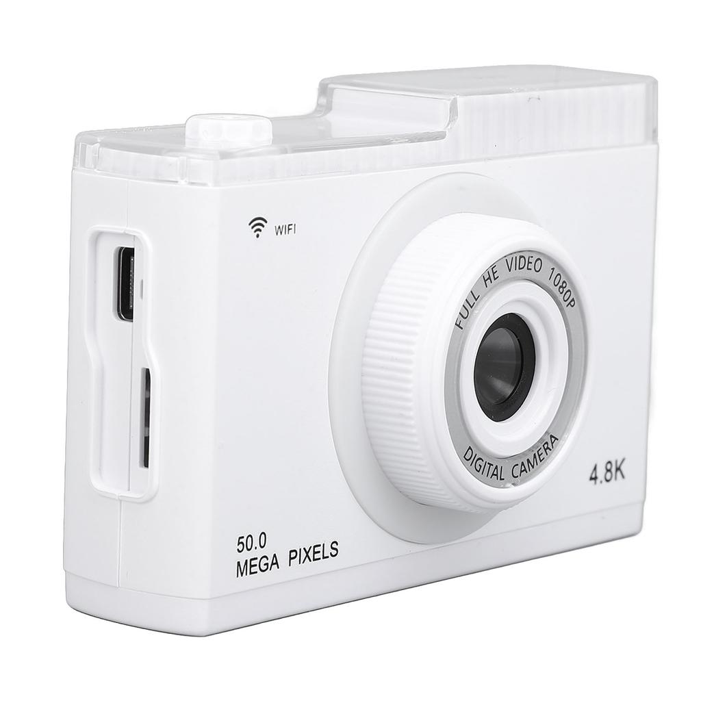 Digital Camera 48 80P 8x Digital Zoom Support Wireless Fidelity   Retro Compact Camera with MP3 Playback Filters Frames