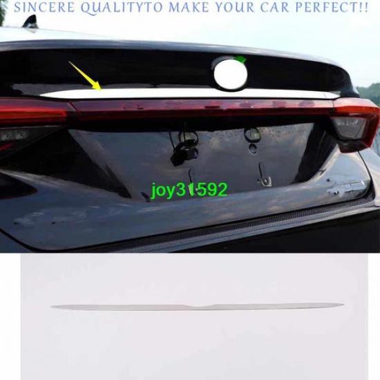 Stainless Steel Chrome Rear Trunk Lid Cover Trim FOR 2019 2020 Toyota Avalon