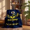 Fenerbahce SK Couvertures Flottées Personnalisées Douces Chaudes Confortables pour la Décoration Intérieure Cadeaux de Fête