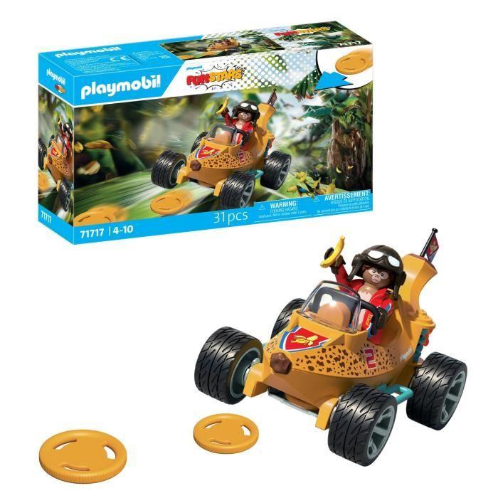 Playmobil 71717 Kart Banane, Funstars, 31 Pièces, Dès 4 Ans