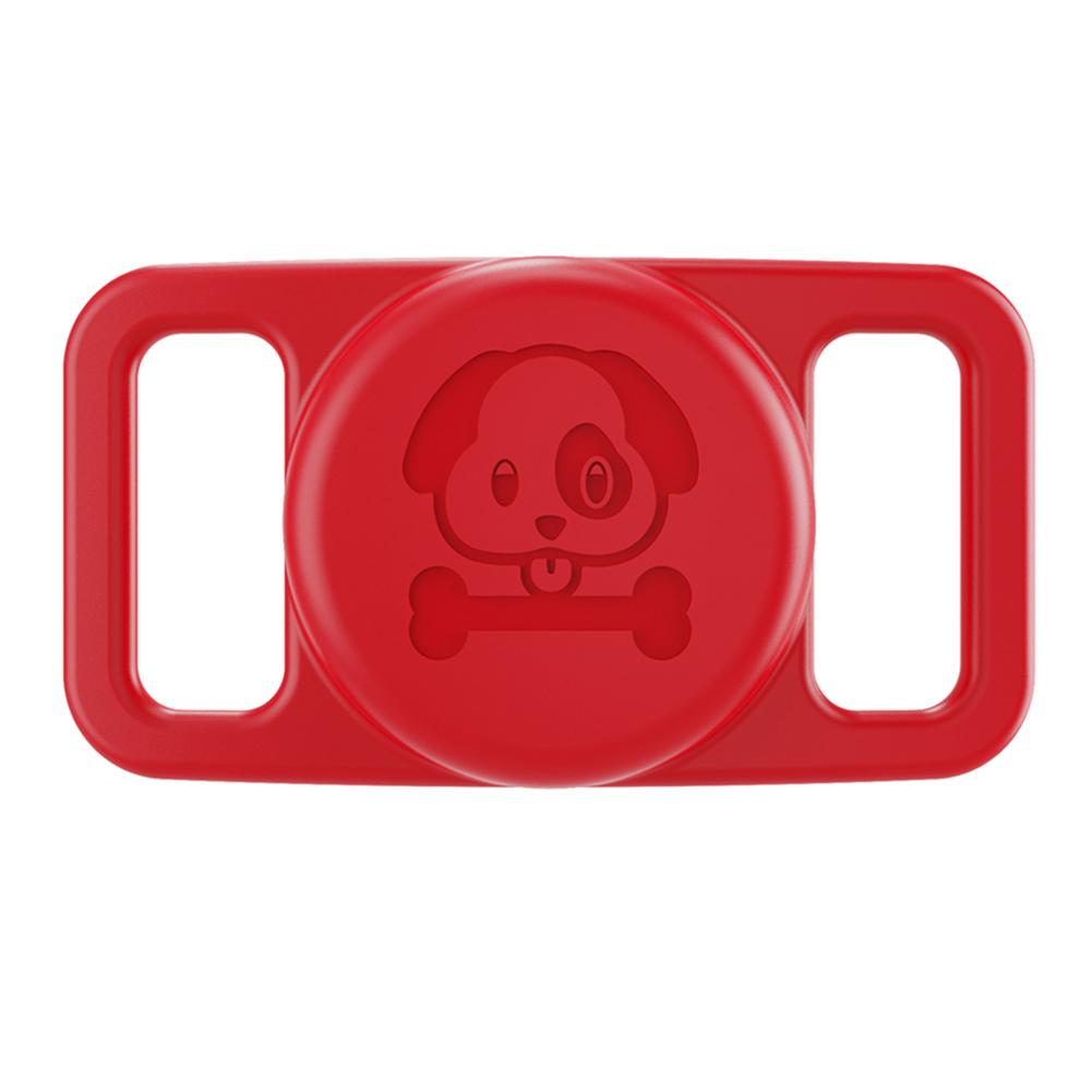 For AirTag Pet Collar Holder Waterproof Silicone Hidden Case Dog Collar For Dogs Cats Anti-Lost Tracker GPS Locator Accessories