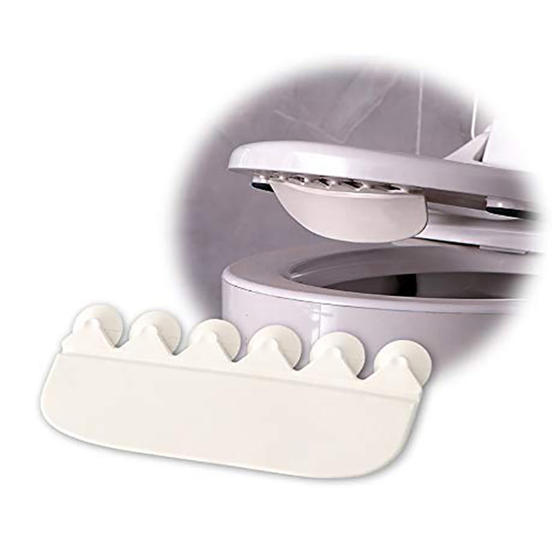 

With Strong Suction Cups Toilet Splash Guard Prevents Leaks Splash-proof Pee Deflector Urine Guard For Kids Potty Training білий
