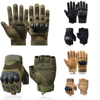 Tactical Gloves Male Breathable Anti Slip Full / Half FingerProtection Sports Training Outdoor Cycling  Hunting Gloves