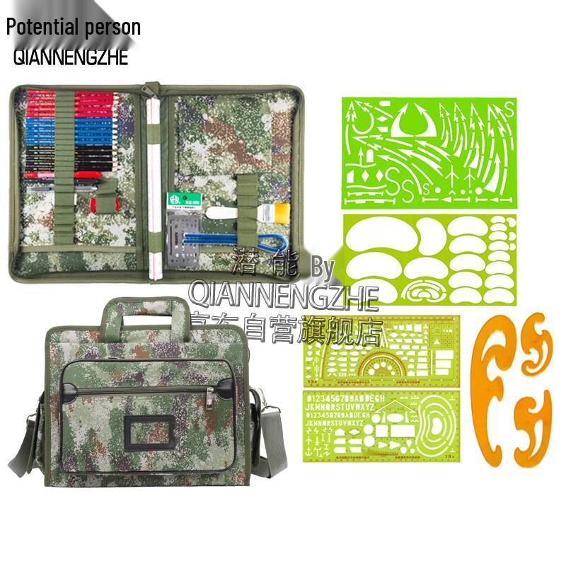 Tactical Military Mapping & Command Ruler Set