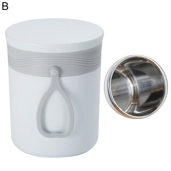 Tumbler Cup Retain Freshness Fadeless Stainless Steel Tea Coffee Mug Soup Bottle