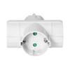 Rozgałęźnik 3X2P+Z Biały Or-Ae-13184(Gs) Schuko