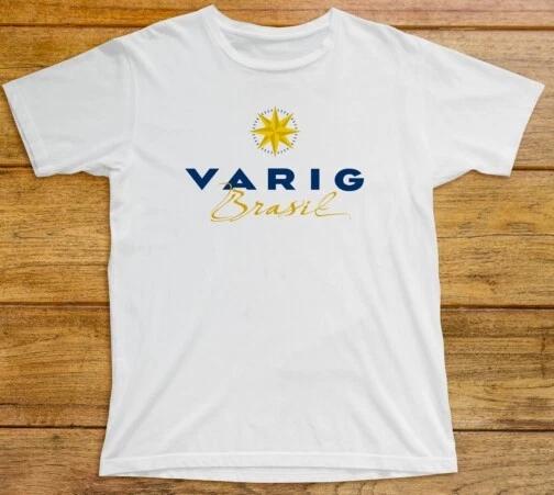 Футболка Varig Brasil 640, авиакомпания Бразилия, Южная Америка, Рио-де-Жанейро, Сан-Паулу 4XL
