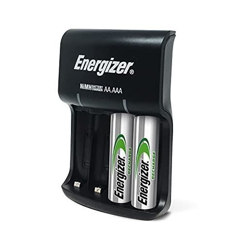 Chargeur De Piles - ENERGIZER - Recharge Base - 4 Emplacements - LED - Arrêt Automatique