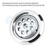 Universial Motorcycle Horn Waterproof 105dB Loud 12V 85mm WHoneycomb Chrome Cover