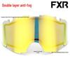FXR Double-Layer Anti-Fog Goggles for Motorcycle, Off-Road, Mountain Biking & Skiing