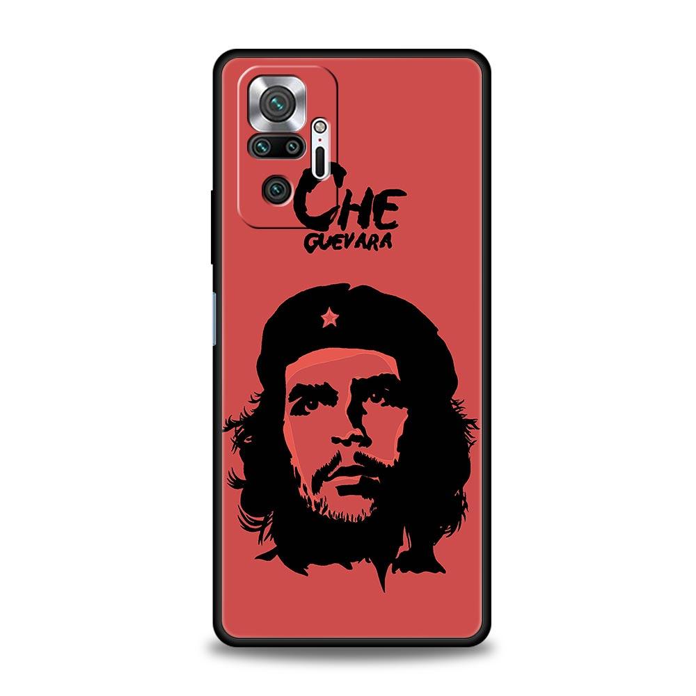 Capa de Telefone Para Xiaomi Redmi Note 14 13 12 Pro Plus 5G 9S 9 10 11 4G 14C 13C 12C 10C 9C 9A Che Guevara Capa Macia
