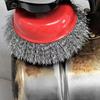 Bench Grinder Special Stainless Steel Wire Wheel Brush 5/8-11 M14x2 for Polishing Cleaning Paint Abrasive Tool Parts