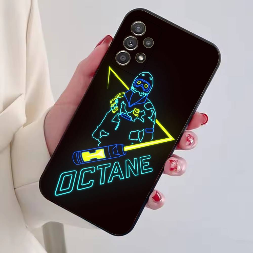 Game A-Apex Legends Phone Case For Samsung S25,S24,S21,S22,S23,S30,Ultra,S20,Plus,Fe,Soft Silicone Black Cover