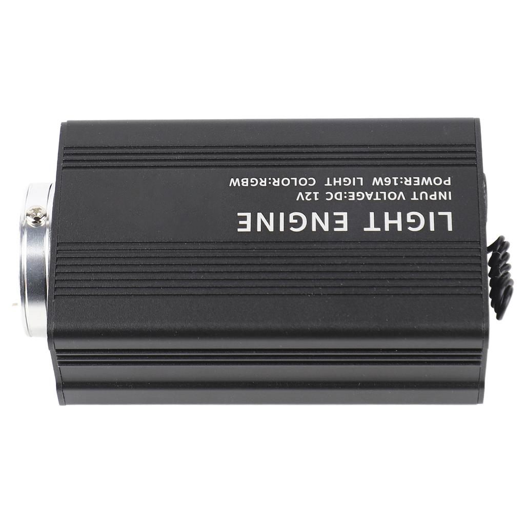 16W Glasfaserlicht RGBW Fernbedienungsbeleuchtung für Bluetooth APP-Steuerung 0,75mm X 2m KTV Bar Dekor