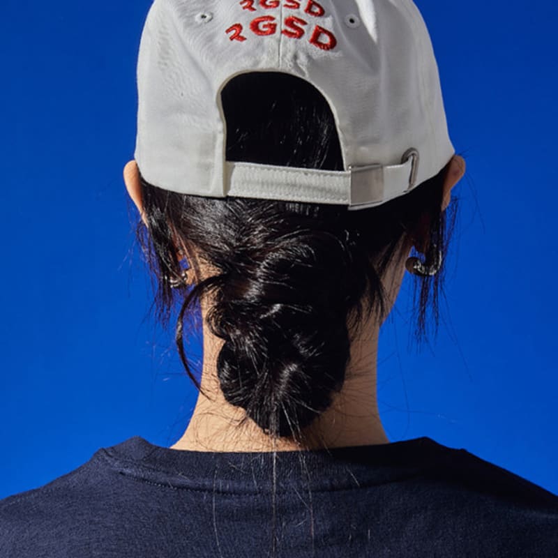RIGOON STUDIO Logo Play R Ball Cap (White)