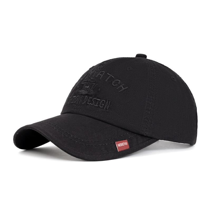 Cotton Baseball Cap Men's Spring Summer Sunshade Youth Outdoor Sun Cap