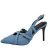 Fashion Sexy High Heels Women Shoes Pointed Toe Shallow Slingback Sandals 2024 Designer New Trend Pumps Slippers Party Dress Mujer Shoes
