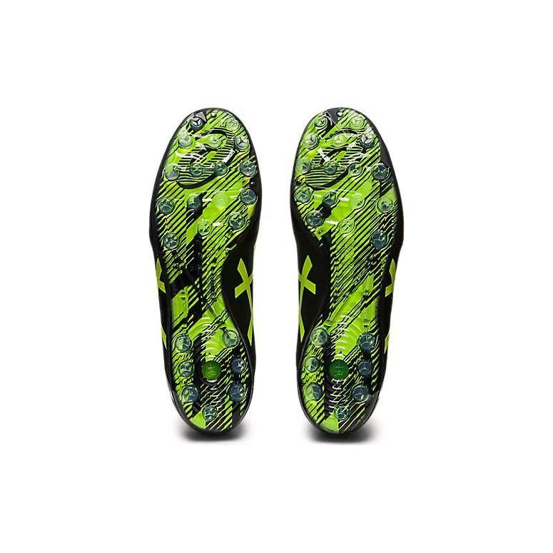 Asics Ds Light Club Comfortable Versatile Ag (Rubber Short Studs) Soccer Shoes Unisex Soccer Shoes Black Green 1103A077-002