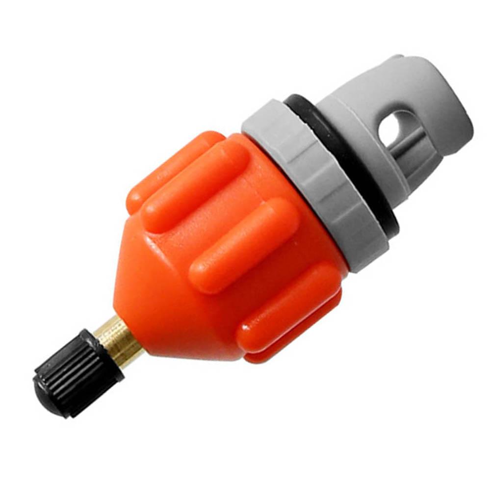 

1PCS Air Valve Adaptor Dustproof Wear-resistant Rowing Boat Air Valve Adaptor Kayak Inflatable Pump Adapter оранжевый