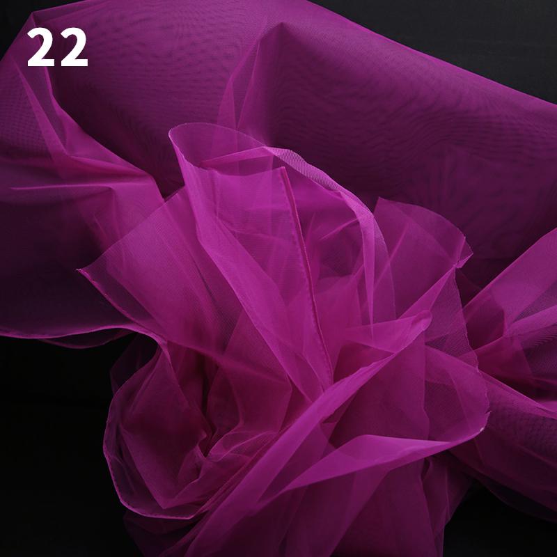 100x160cm Hard Tulle Mesh Fabric for DIY Wedding Dress Skirt Yarn Cloth Decoration Fabric by Per Meter Polyester Stiff Mesh New