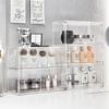Transparante Acryl Make-up Organizer Stofdichte Opbergdoos Parfum Huidverzorging Vitrine Blind Box Figuur Organizer Plank