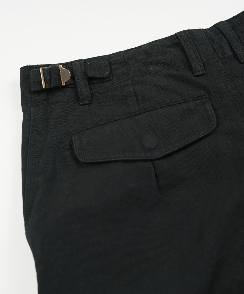 FRIZMWORKS Canvas Essential Cargo Shorts _ Black