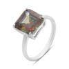 Silver Ring with Mystic Topaz 8.56ct, Item Weight 3.53 G (2212676)