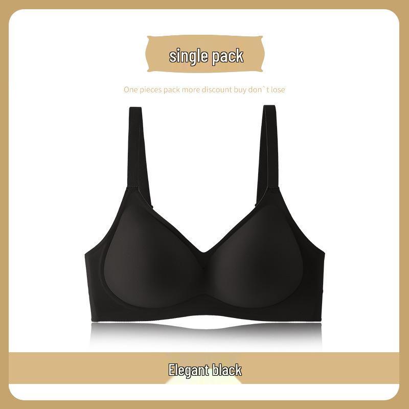 Lingerie for Small Chests: Lift & Support Wireless Bra with Anti-Sagging, Underarm Fat Collection, and Large Cup Illusion.