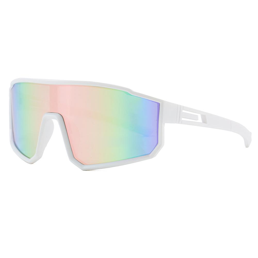Iridescent Photochromic Cycling Sunglasses - Wind & Dustproof with Sun Protection