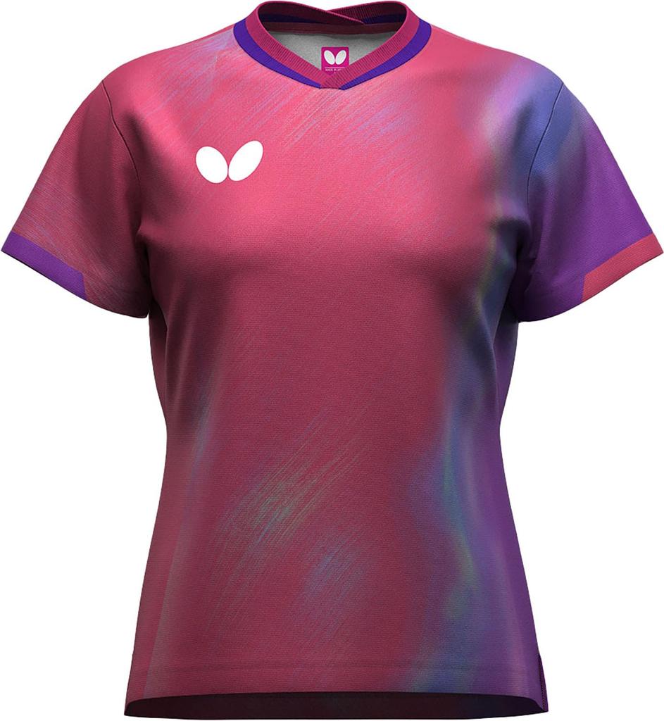 Butterfly Table Tennis Game Shirt Infilia Shirt Rose S 47239 Women's 016