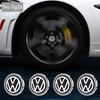 VW 4pcs Hub Led Lights Cap Car Floating Illumination Wheel Center Covers Caps For Volkswagen golf4/6/7 toutan passat tiguan polo