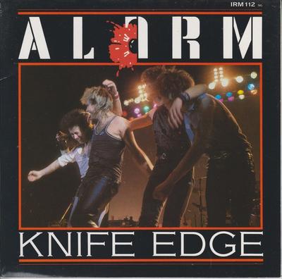 7inch Record ALARM - Knife Edge IRM112 I.R.S. Records 1986 UK Rock Used