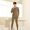 Mianlian Men's Thermal Underwear Set