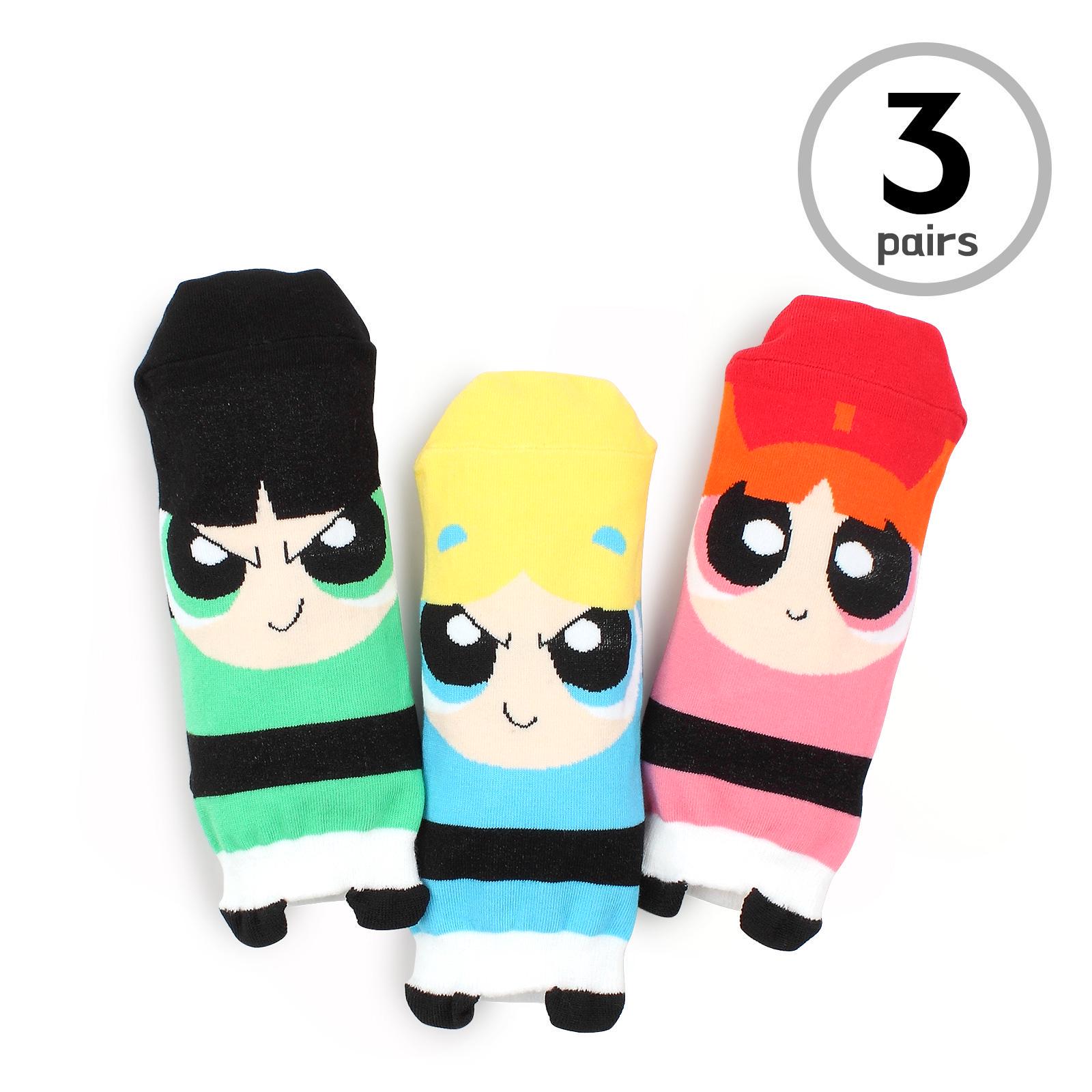

Низкие носки с лицензией The Powerpuff Girls N_HE13 23cm - 25cm