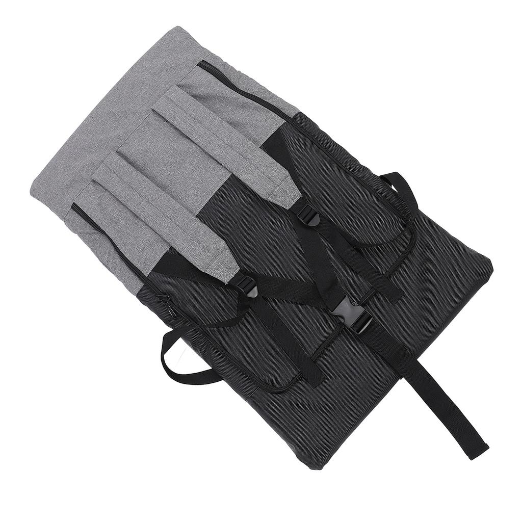 Camping Seat Cushion Adjustable Comfortable Back Support Portable Outdoor Folding Padded Chair Seat Cushion with Strap for Hiking Fishing