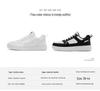 Men's Spring Breathable White Korean-Style Chunky Sneakers