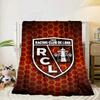 Racing Club De Lens Crest Portable Blanket/Soft Blanket Bedding Blanket Suitable for Travel Camping Living Rooms Offices Sofas Fan Gifts