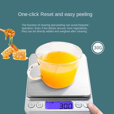 Digital Kitchen Measuring Scales Scale 3000g 0.1g Small Jewelry Food Weight Grams Ounces Gram Dining Tools & Bar Home Garden