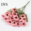 Reusable Artificial Floral Centerpieces Daisy Flowers, Realistic Plastic Arrangements, Faux Flower Bouquet, Lifelike Flowers for Home Decor