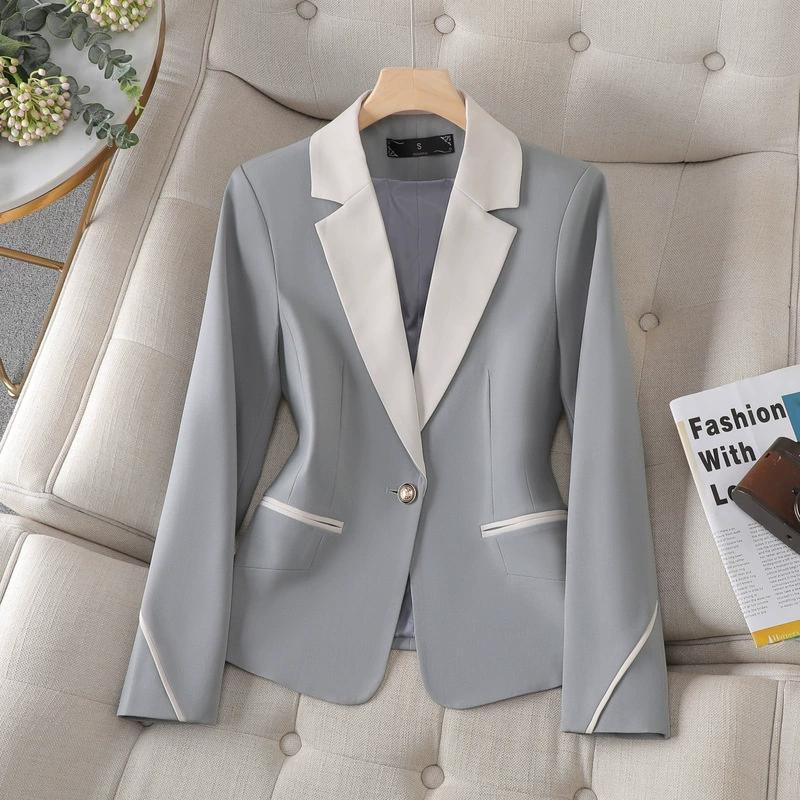 High End Suit Jacket, Temperament Goddess Style Formal Suit, Work Suit, Spring and Autumn OL Workwear