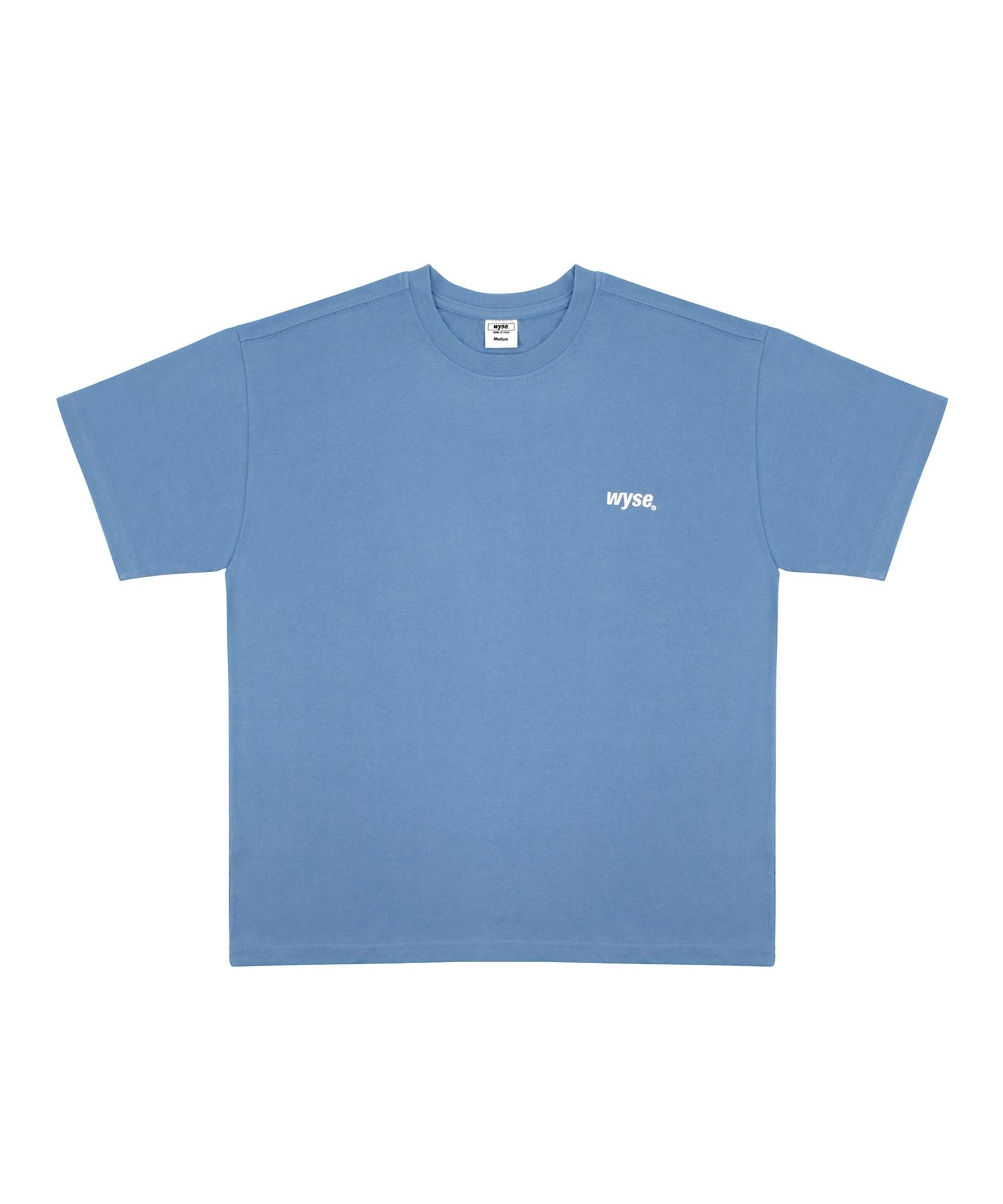 Wise Essentials Logo T-Shirt (Indigo) L