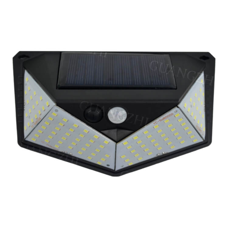 B04Series Energy Saving IP65 Waterproof Polycrystalline Smart SMD 3030 LED Solar Wall Light for Garden Pathway Walkway Path