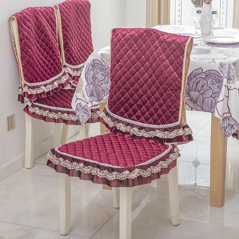 All-Season Thick Cushioned Seat Cover for Dining Chairs and Stools
