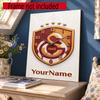 Galatasaray Personalized Name Diamond Paintings Mosaic Wall Round Diamond Art Painting Kits Embroidery Crystal Accessories Frameless