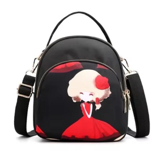 New Arrival Nylon Shoulder Bags For Women Small Oxford Waterproof Crossbody Bag Fashion Printed Handbags Pack Purse