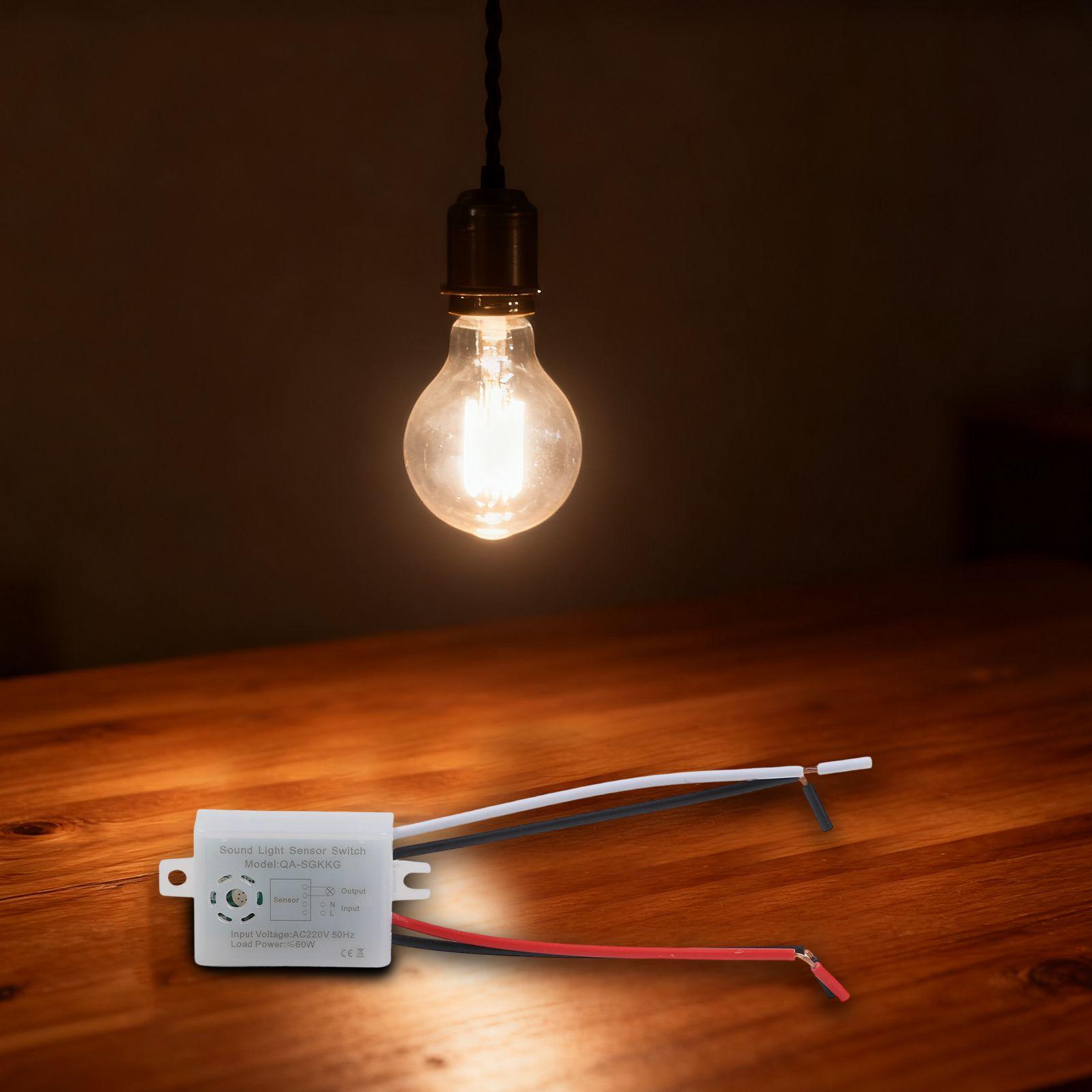 

Auto On Off Switch 220V Sensor Switch Semi-Outdoor Areas Wide Compatibility Delay Shut-Off Function Fire Retardant Material China Mainland