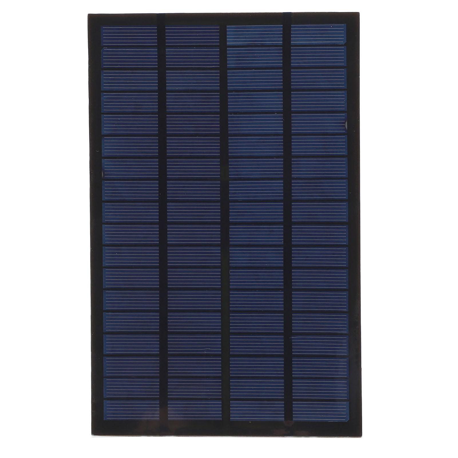 

Портативная поликремниевая солнечная панель 2,5 Вт 18 В, модуль платы солнечной зарядки для маломощного электрического оборудования