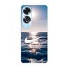 Case for Oppo A60 - MANIACASE - Nike Logo - Flexible - White - Sea and Sun